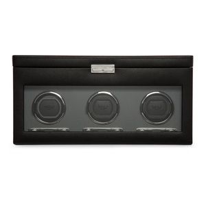 Wolf - Viceroy Triple Watch Winder with Storage SIZE: 18" L X 8" W X 9" H